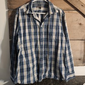 Plaid old navy xl long sleeve